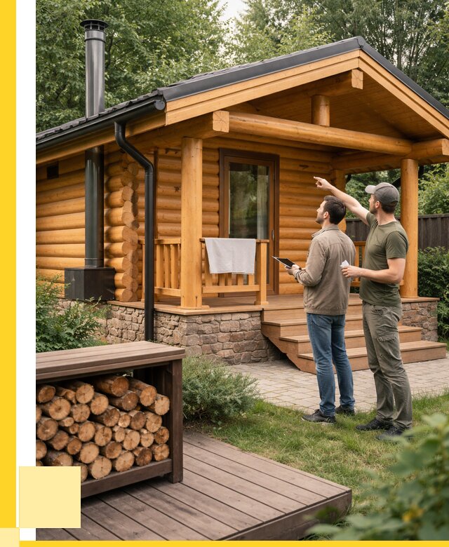 Бани для дачи под ключ в Пскове от 253750 р. | ЭриданПск