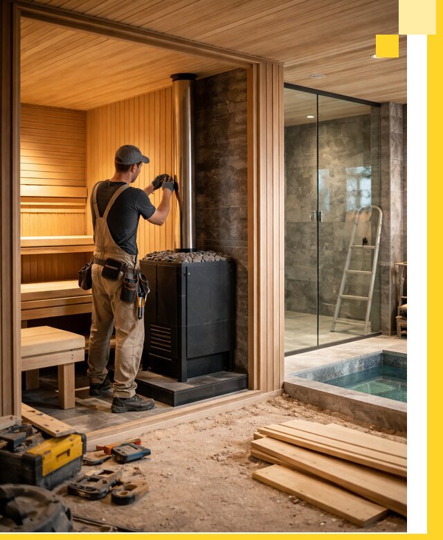 Полное строительство банных комплексов под ключ в Пскове