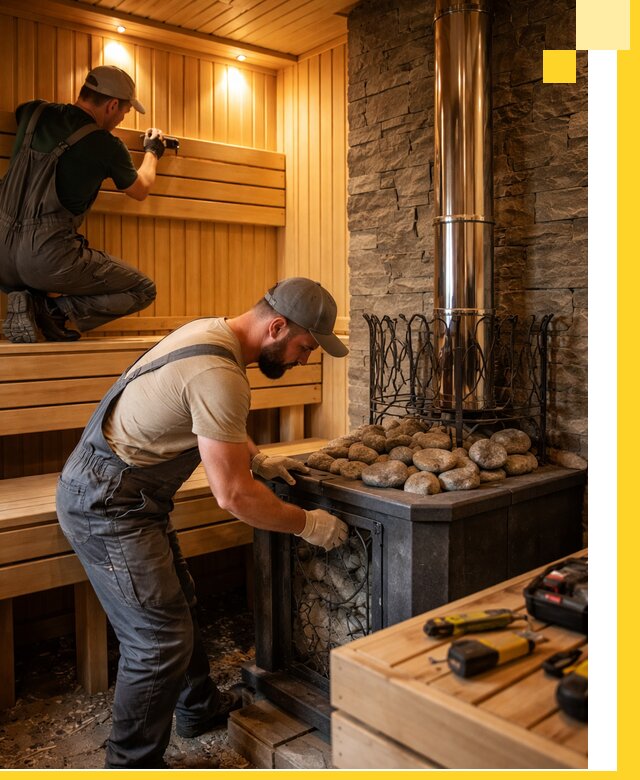 Комплексный дизайн бань, саун и зон отдыха в Пскове