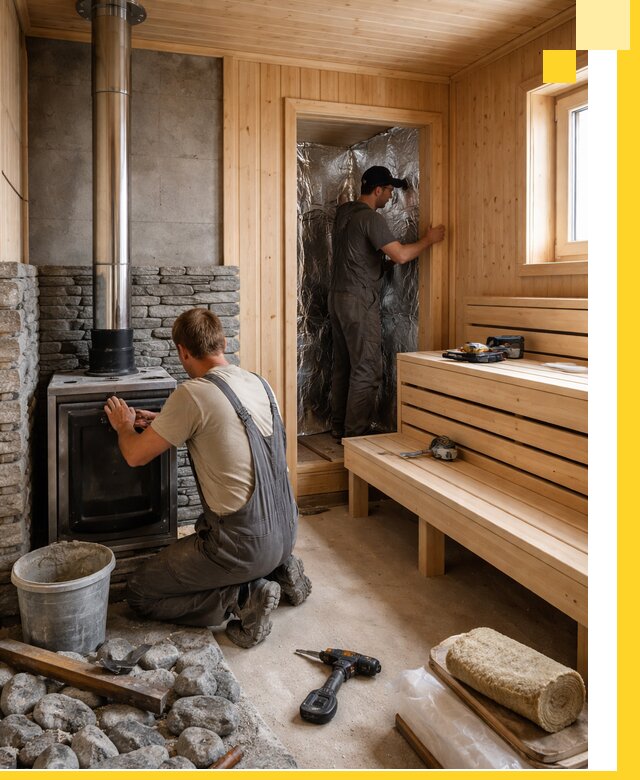 Строительство и изготовление бань под ключ в Пскове