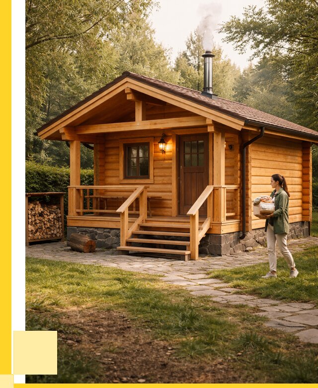 Купить баню под ключ в Пскове от 659750 р. | ЭриданПск