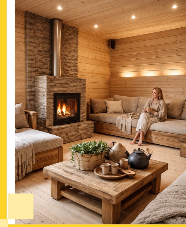 Проект бани с комнатой отдыха в Пскове от 35525 р. | ЭриданПск