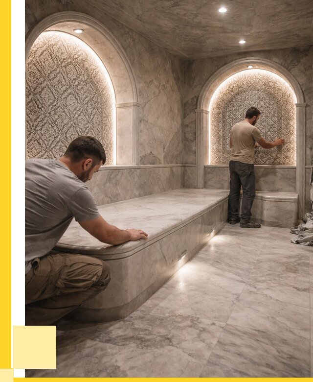 Турецкие бани под ключ в Пскове от 253750 р. | ЭриданПск