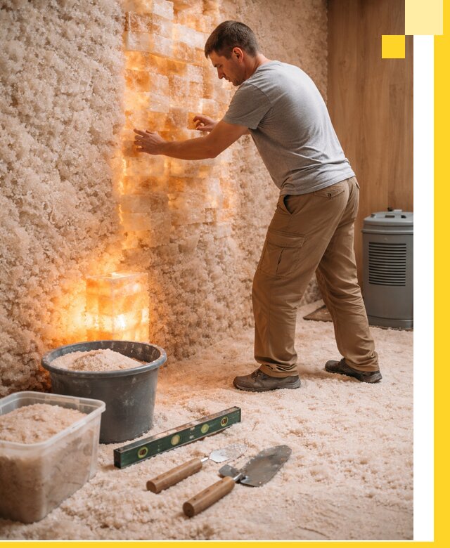 Проектирование и монтаж соляных комнат в Пскове под ключ