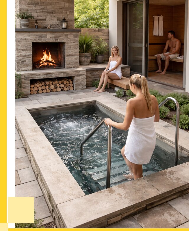 Холодные купели под ключ в Пскове от 45675 р. | ЭриданПск